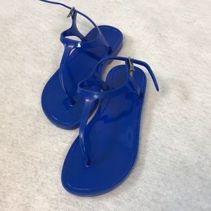 Old Navy T-Strap Jelly Sandals.